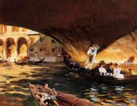 Sargent, John Singer - The Rialto,Grand Canal